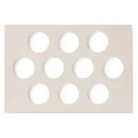 Patisse Borstplaat mat 10 rondjes
